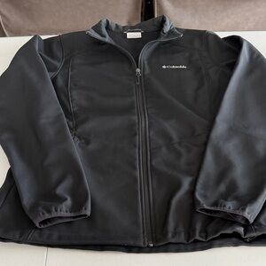 Columbia Black Full-Zip Jacket